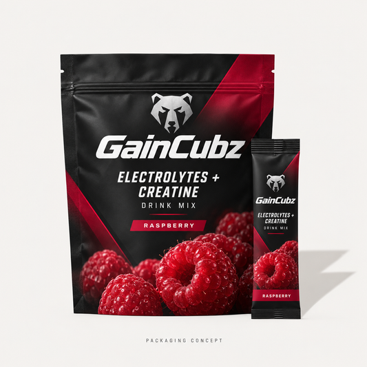 GainCubz Creatine + Electrolytes Powder